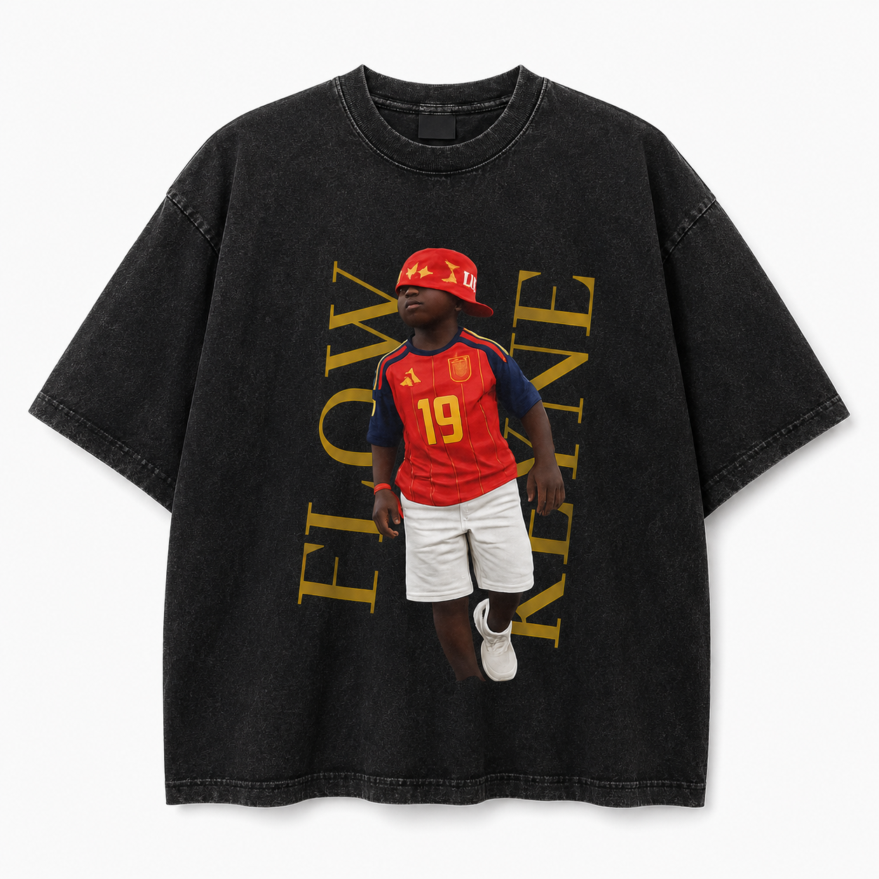 Camiseta Oversize FLOWKENYE